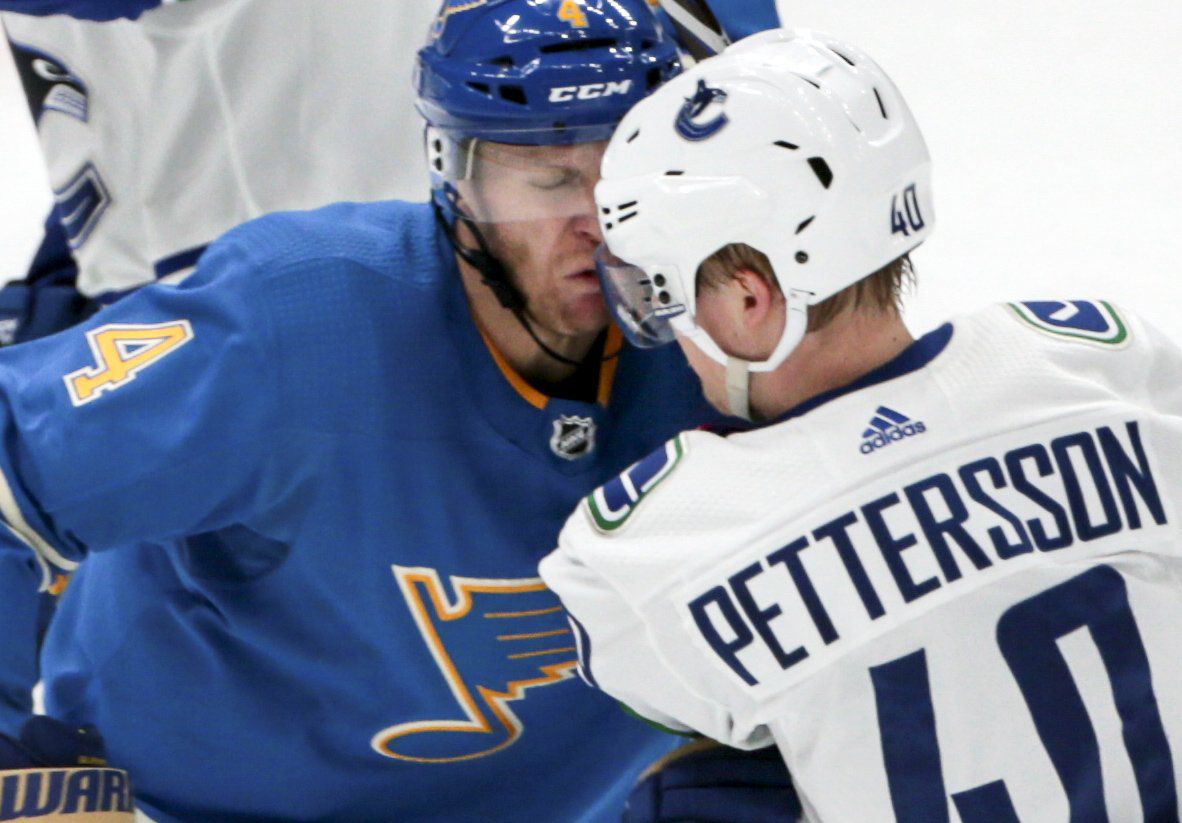 St. Louis Blues end it against the Canucks